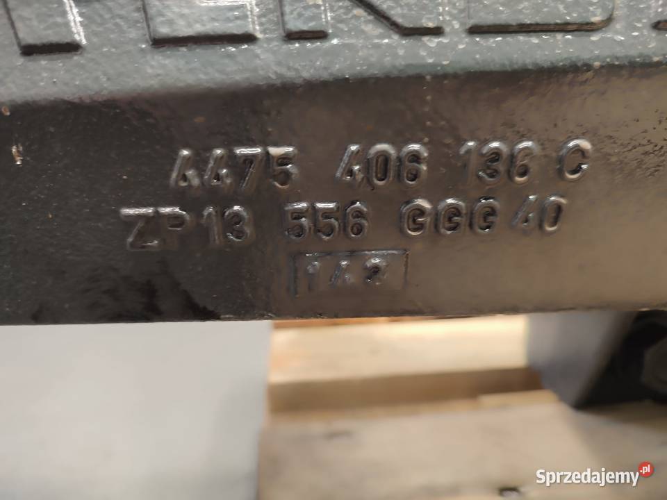 Dyferencjał obudowa osi przód 4475406136 C FENDT Wilkowo