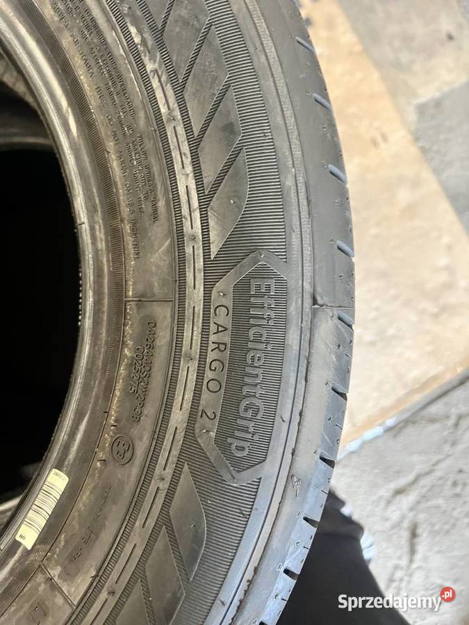 Sprzedam komplet 4 opon dostawczych Goodyear Ślesin