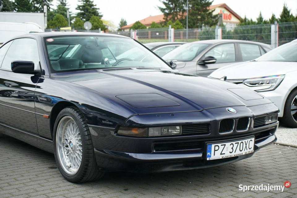 BMW 840 840i Szyberdach Skóra Niski Przebieg E31 ESP Samochody osobowe Baranowo