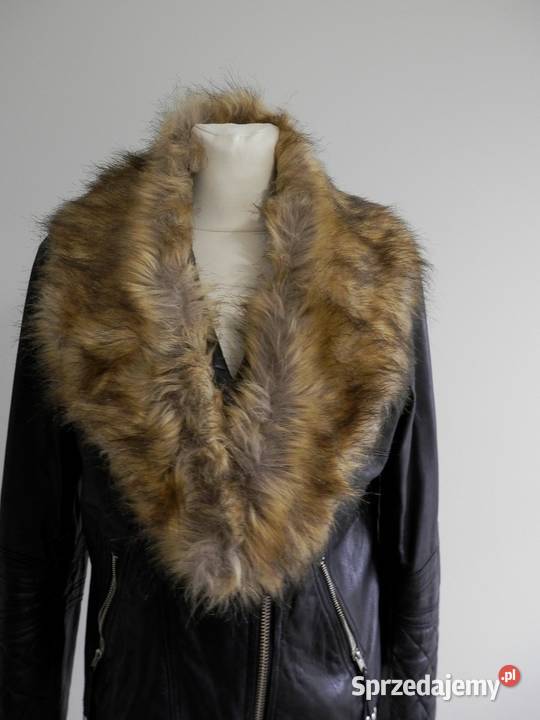 Kołnierz Futrzany Obszycie Kaptura Etola Szal Łomża