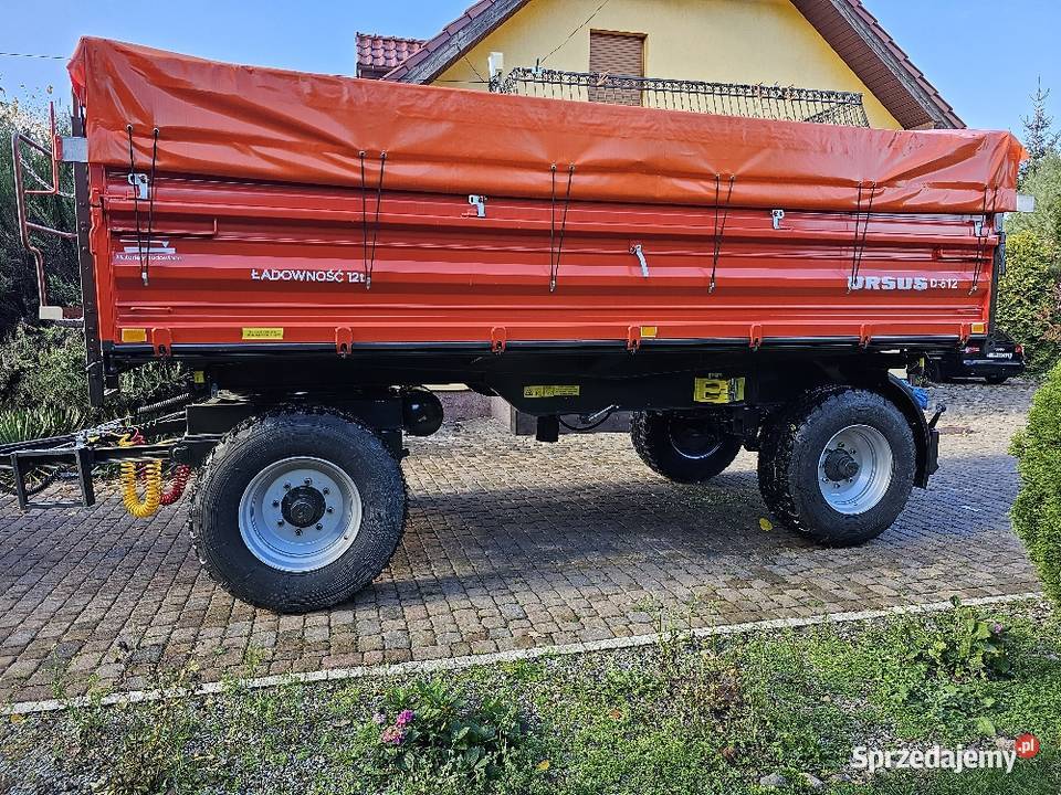 Przyczepa rolnicza D 612 12 T 10 T 8T 6T Okazja nieuszkodzony sprzedam