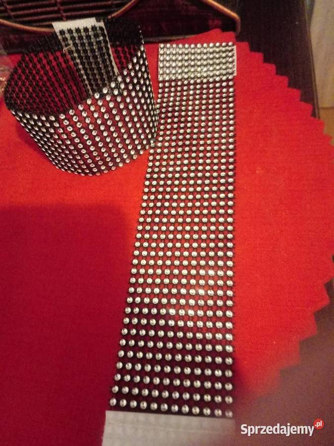 Tuby upięcia firan cyrkonie zestaw sprzedam