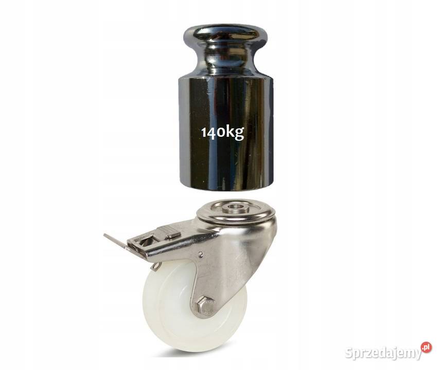 Kółko Obrotowe Nylonowe Hamulec Otwór 80mm 140 Kółka Kozienice