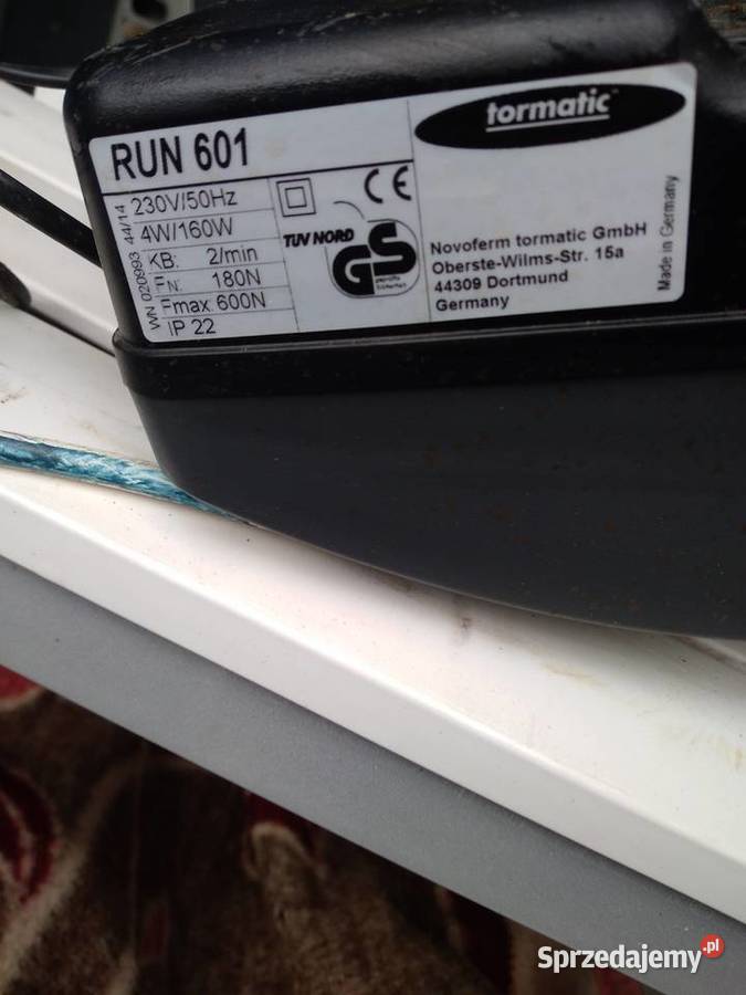 Napęd do bramy uchylnej uzywany łódzkie Przedbórz