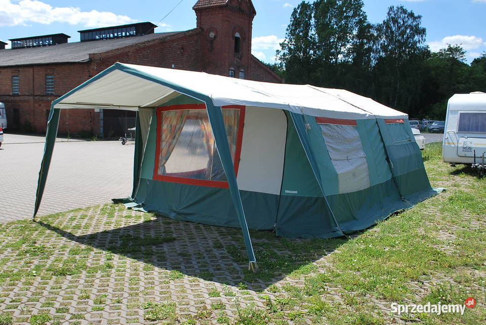 PRZYCZEPA KEMPINGOWA NAMIOTOWA TRIGANO 2005 R Rok produkcji 2005