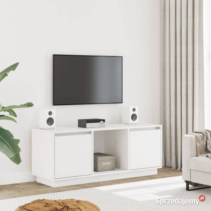 Szafka pod telewizor biała 1105x35x44 lite mazowieckie Warszawa