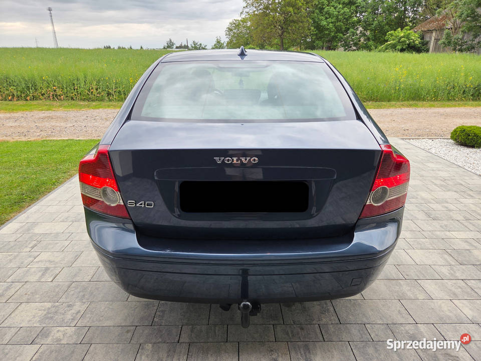 Volvo s40 Sedan 16D Klima Alu Opłaty na serwisie diesel S40 Zamość