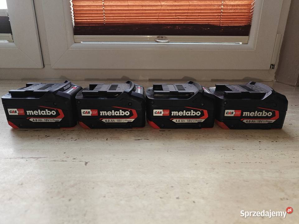 Akumulator bateria Metabo LiPower 18 V 40Ah świętokrzyskie Skarżysko-Kamienna