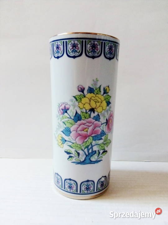 japoński wazon walec vintage orient Wazony Częstochowa
