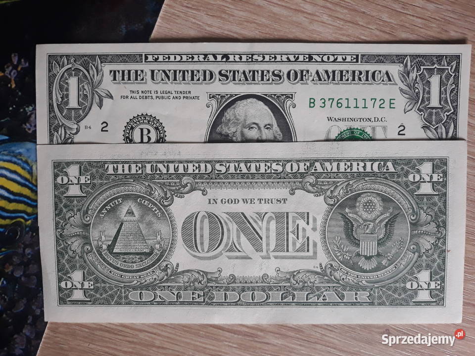 2 x 1 Dolar G Washington 2017 r mennicze kolejne Konin