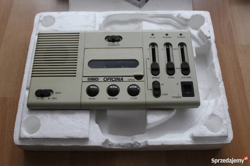 Magnetofon na mini kasety MBO OFICINA Katowice