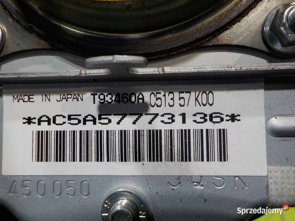 MAZDA 5 III 11r AIRBAG poduszka kierowcy Suków