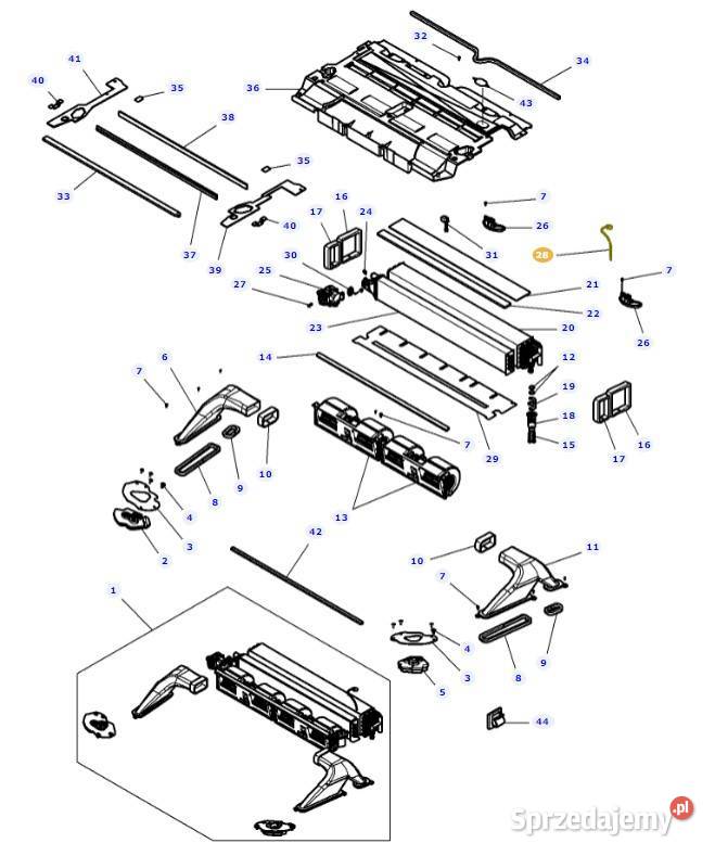 Czujnik temperatury klimatyzacji automat AGCO Białystok