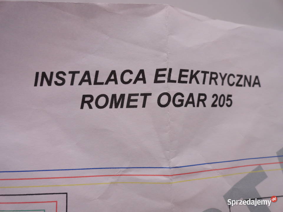 Romet Ogar 205 instalacja elektryczna Płock