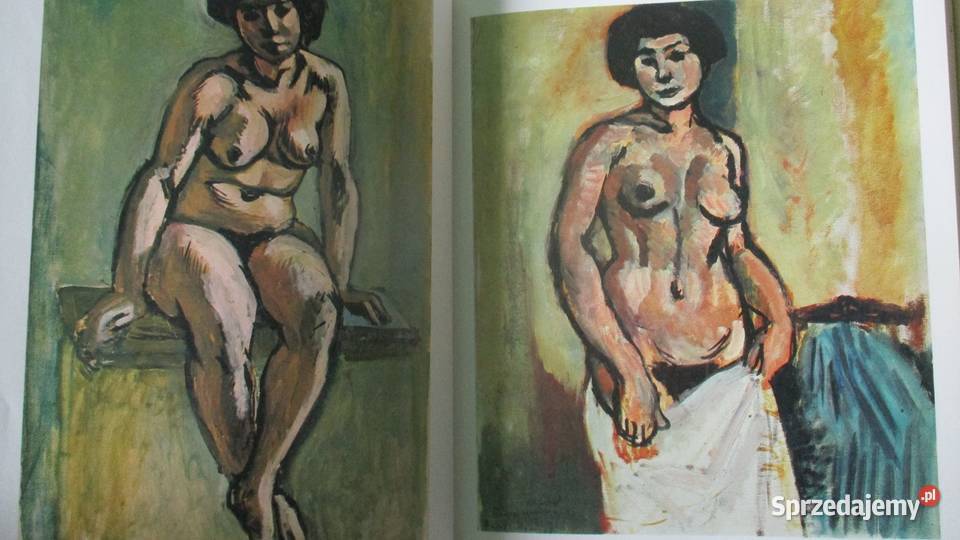 Henri Matisse malarstwo rzeźba sztuka Matisse Poradniki, albumy i reportaże łódzkie