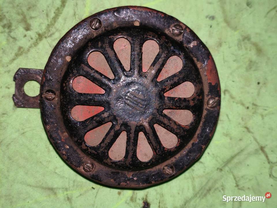 Sygnał klakson C23 6v VIII57 roku M72 Leszno