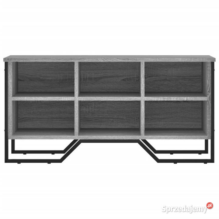 Szafka na buty szary dąb sonoma 90x38x455 Na buty