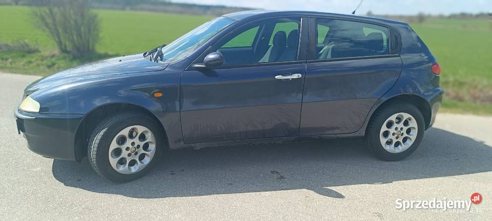 Afla Romeo 147 19 JTD 9 lat w jednych rękach Milanów