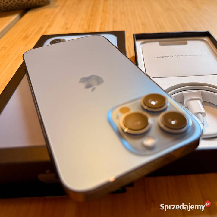 iPhone 13 pro 256 Gb telefon idealny niebieski Apple / iPhone Telefony i Akcesoria Legionowo sprzedam