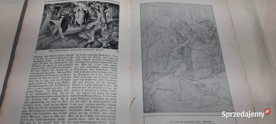 książeczka DAS NIBELUNGENLIED WOLFGANG GOLTHER Warszawa