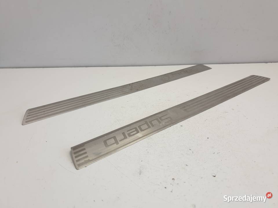 Skoda Superb II LISTWA PROGOWA Nakładka przód Janów