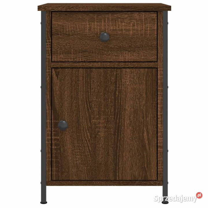 Szafki nocne 2 brązowy dąb 40x42x60 WM825912