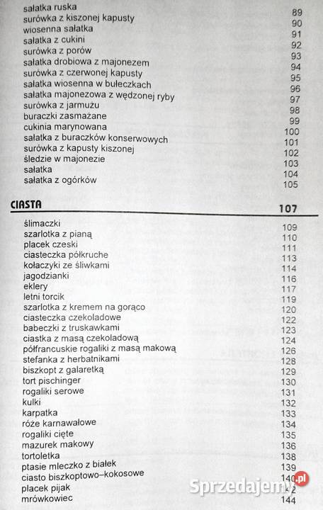 Przepisy kulinarne mojej babci mojej mamy i moje Chełm sprzedam