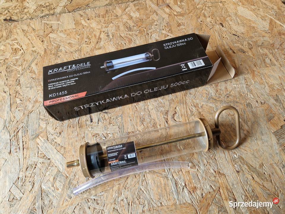 Strzykawka odsysarka do oleju KD1455