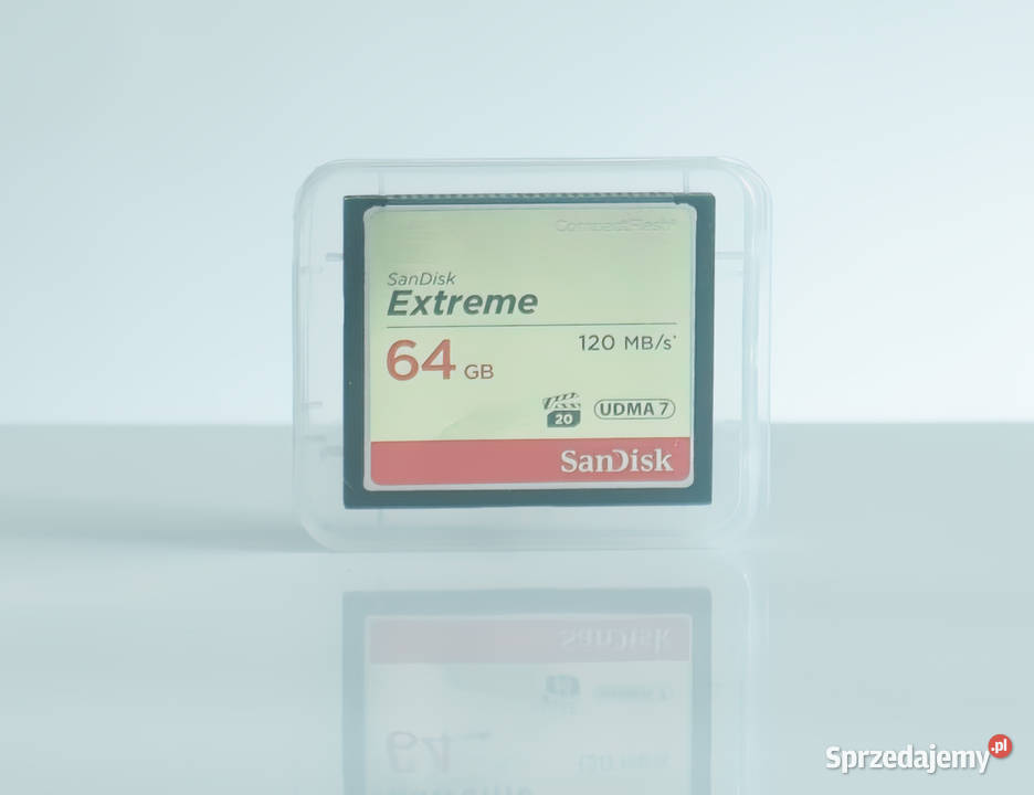 Karta Pamięci SunDisk 64 Giga Compact Flash Legionowo sprzedam
