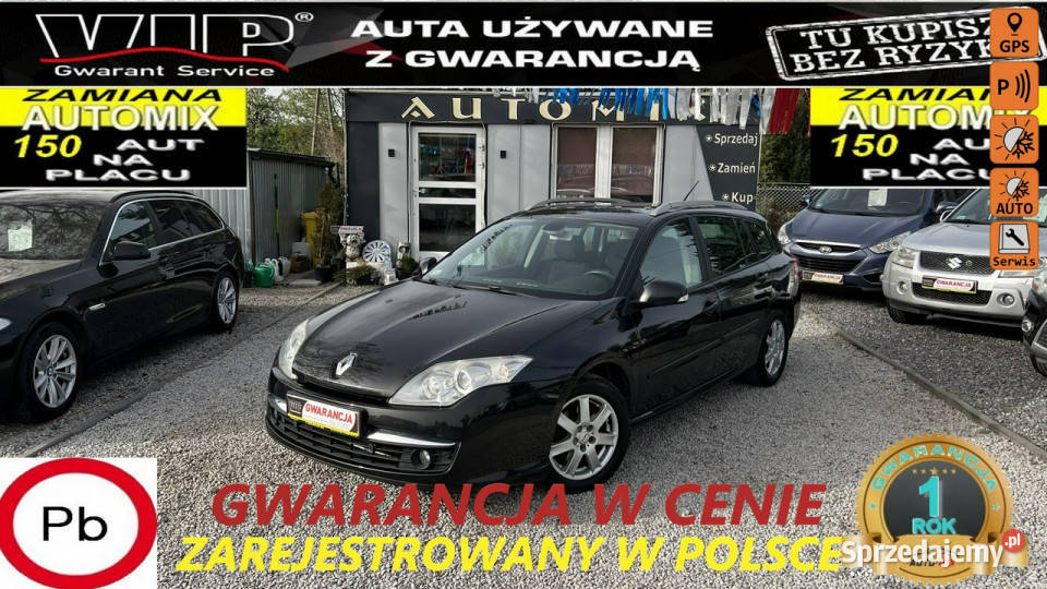 Renault Laguna 20 Benzyna Navi Hak Zadbany dolnośląskie Świdnica