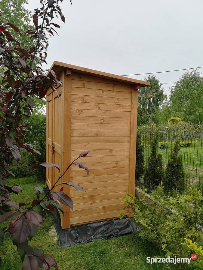 Domek narzędziowy drewniany 2 x 11m z podwójnymi