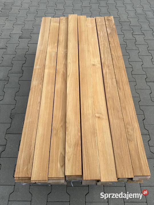 DESKA TARASOWA EGZOTYCZNA TEAK 20X90MM Prusice