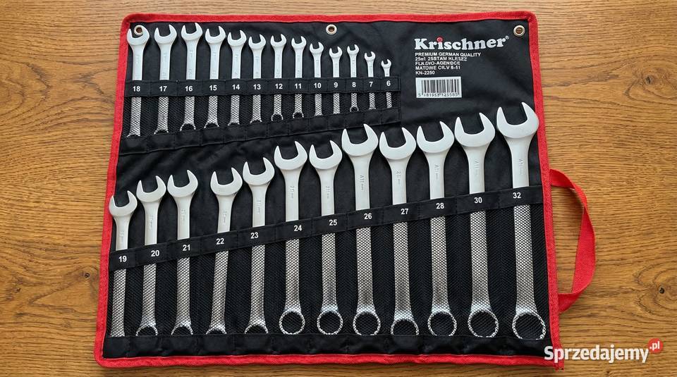 Nowy zestaw kluczy płaskooczkowych KRISCHNER 25