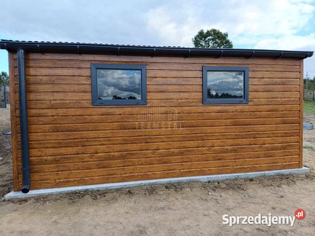 Garaż blaszany 5x6m wiata 4m Brama uchylna drzwi Jelenia Góra