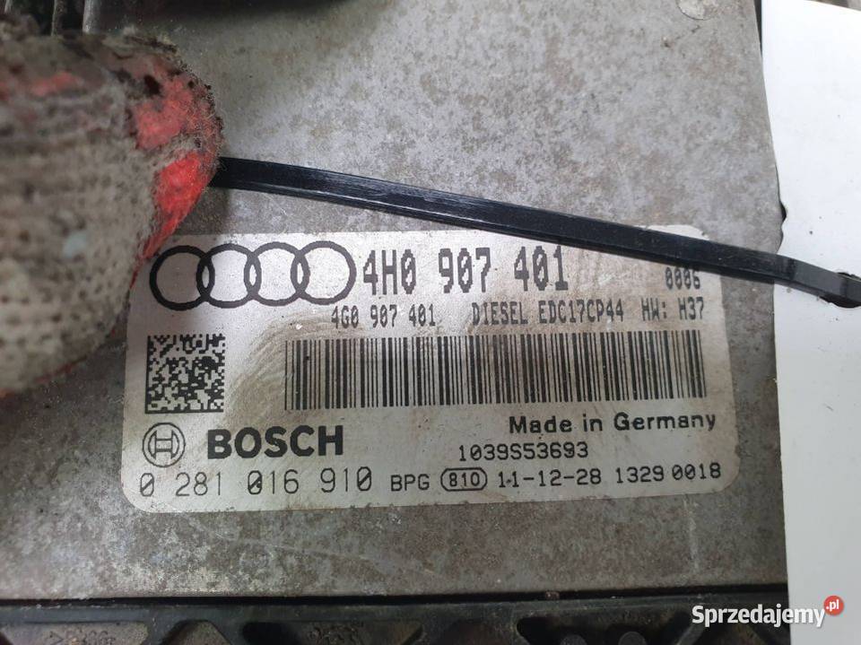 KOMPUTER AUDI A8 D4 4H0907401 osobowe kujawsko-pomorskie Lipno