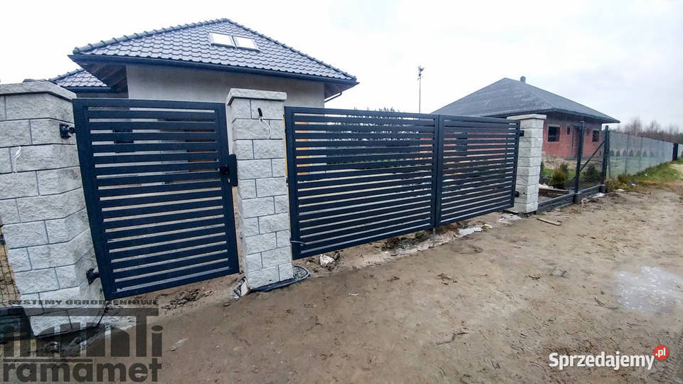 Ogrodzenia Palisada BRAMY FURTKI PRZĘSŁA Bramy Łódź