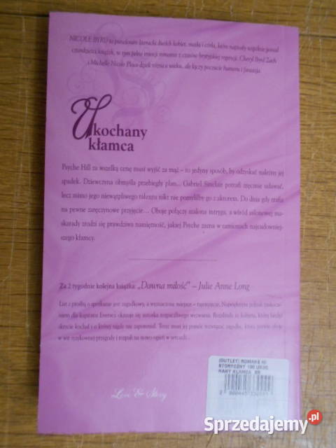 Nicole Byrd Ukochany kłamca miękka