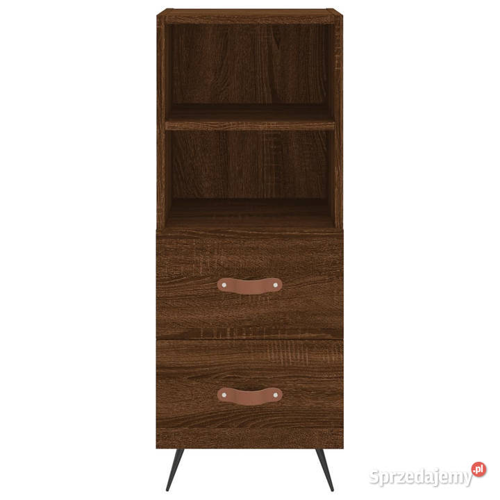 Szafka brązowy dąb 345x34x90 materiał Warszawa