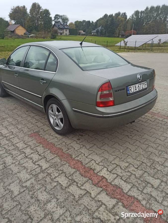 koda Superb 25TDI V6 Comfort 163 2006r klimatyzacja Chłopice