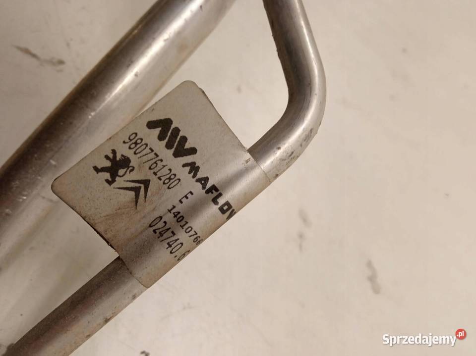 PRZEWÓD KLIMATYZACJI RURKA 20 HDI 9807761280 Części samochodowe