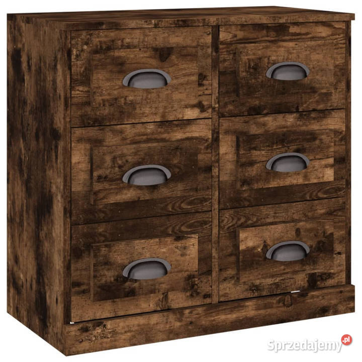 Szafka przydymiony dąb 70x355x675 WM816437 Warszawa