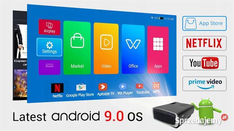Projektor OBSIDIAN Mirai Optics 4K Bluetooth