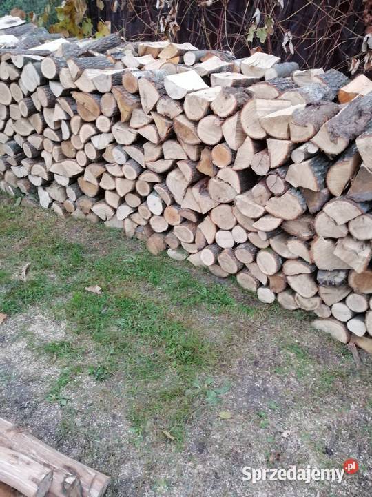 Drewno opałowe dąb gotowe do palenia Koryciny sprzedam