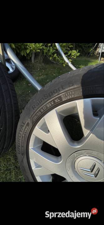 Oryginalne felgi aluminiowe CITROEN 65J17ET26 śląskie Częstochowa