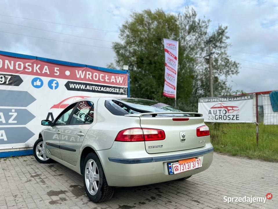 Renault Laguna 18 Benzyna Alufelgi Klima dolnośląskie Wrocław