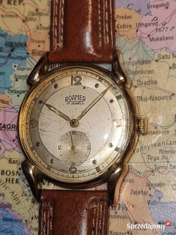 Zegarek Roamer Szwajcarski około 193040 Sosnowiec