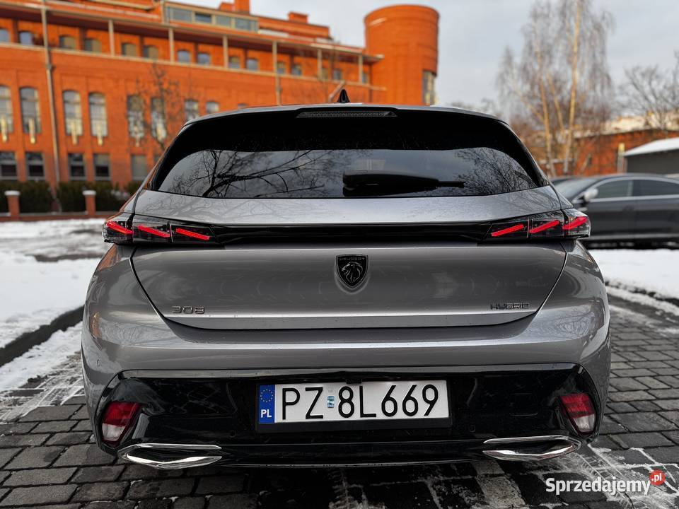 Peugeot 308 GT Plugin Hybrid 225 2022 Automat Poznań
