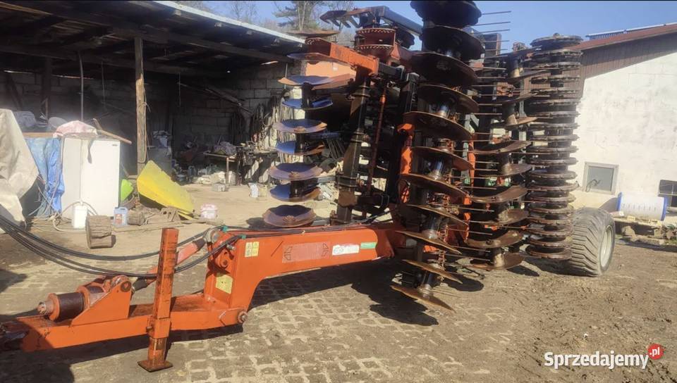 Brona talerzowa Gregoire Besson 53 ciężka dolnośląskie Dobromierz