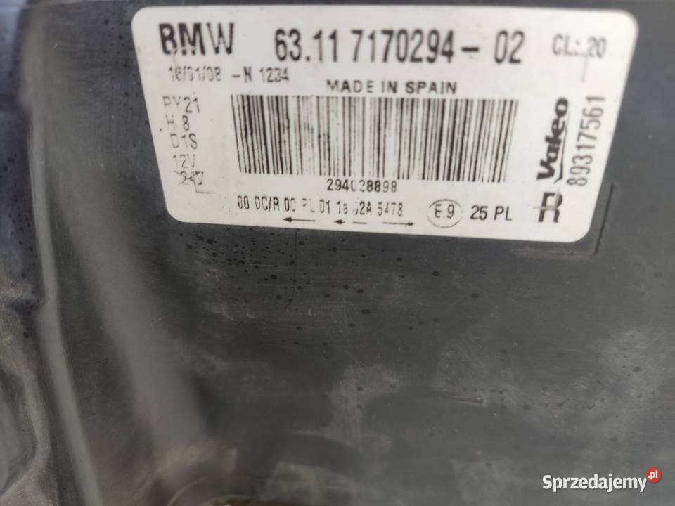 BMW 1 E81 E87 LIFT LAMPA PRZEDNIA PRZÓD LEWA Radom