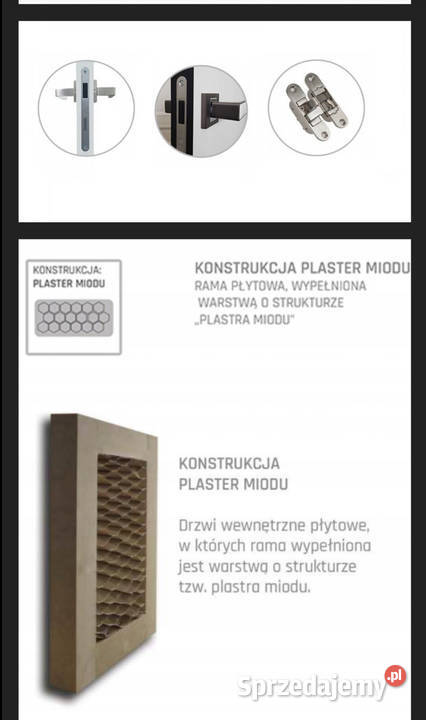 Drzwi wewnętrzne Kleopatra w trzech kolorach Poznań